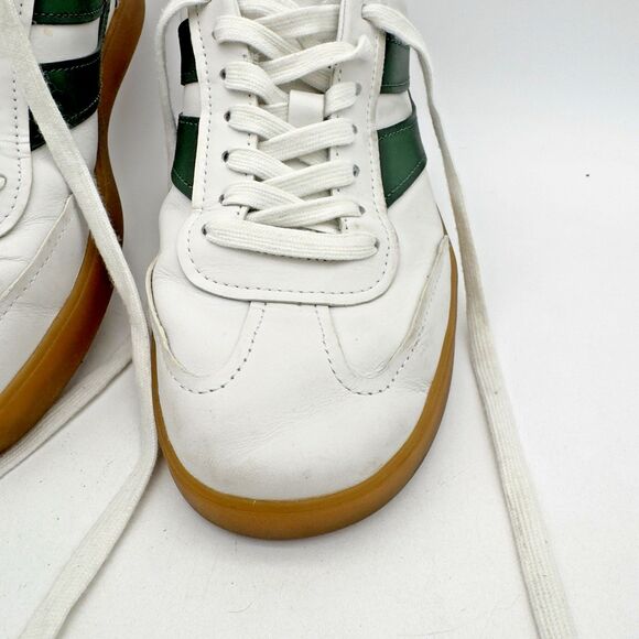 Vince Oasis Leather Sneaker Chalk White/Pine Green Size 8 M main image 6
